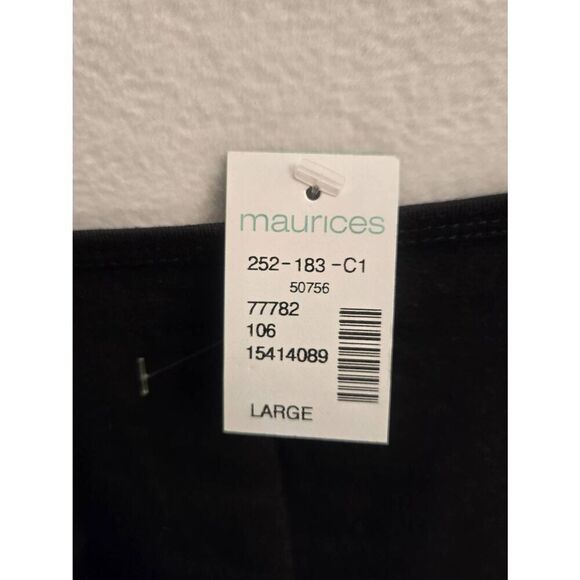 Maurices Women's Size Large Black Stretch Tank Top - Picture 7 of 7